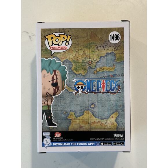 Funko Pop! One Piece Roronoa Zoro #1496 Hot Topic Exclusive #3 - Picture 5 of 8